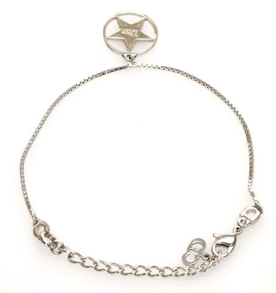 クリスチャンディオール シルバー メタル スターリング ブレスレット レディース Christian Dior 中古