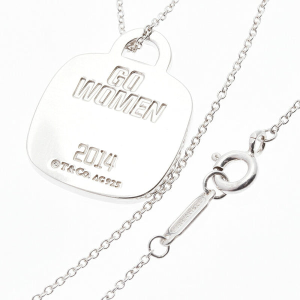 ティファニー SV925 シルバー ウィメンズマラソン2014 ネックレス レディース TIFFANY&Co. 中古