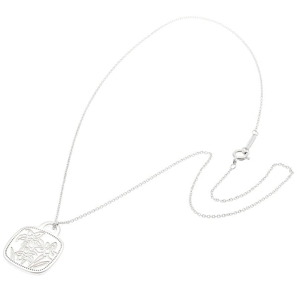 ティファニー SV925 シルバー ウィメンズマラソン2014 ネックレス レディース TIFFANY&Co. 中古