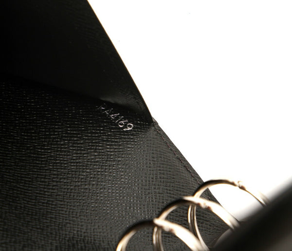 ルイ ヴィトン エピ アジェンダMM R20042 ブラック ノワール レザー 手帳カバー レディース LOUIS VUITTON 中古