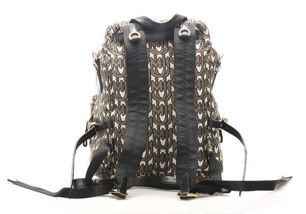 ミュウミュウ グリーン キャンバス リュック バックパック レディース MIUMIU 中古