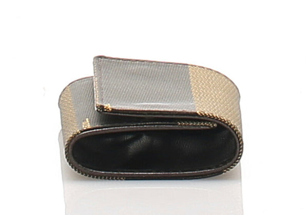 フェンディ ペカン ブラウン ナイロン レザー 6連 キーケース レディース FENDI 中古