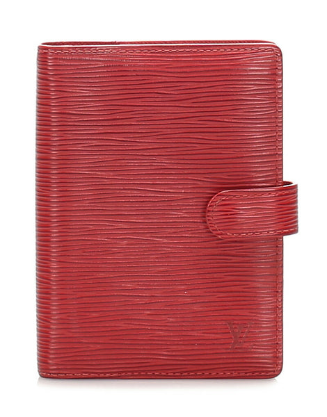 ルイ ヴィトン エピ アジェンダ R2005E レッド  レザー 手帳 レディース LOUIS VUITTON 中古