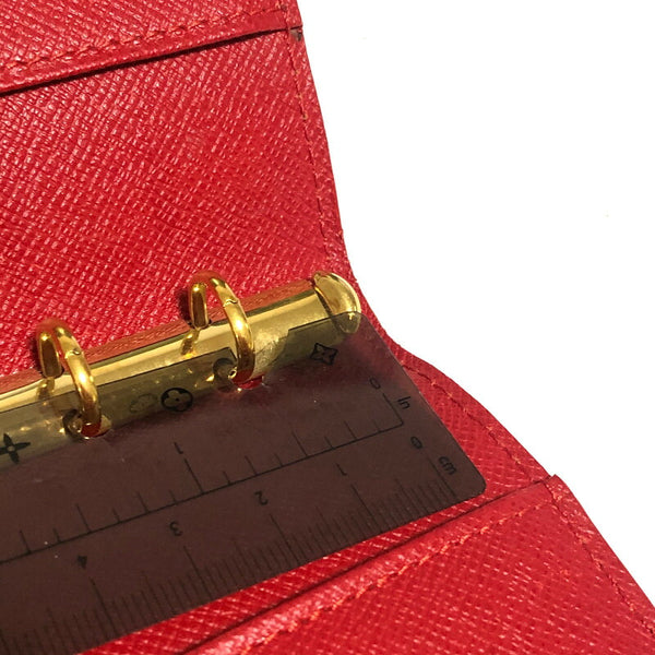 ルイ ヴィトン エピ アジェンダ R2005E レッド  レザー 手帳 レディース LOUIS VUITTON 中古
