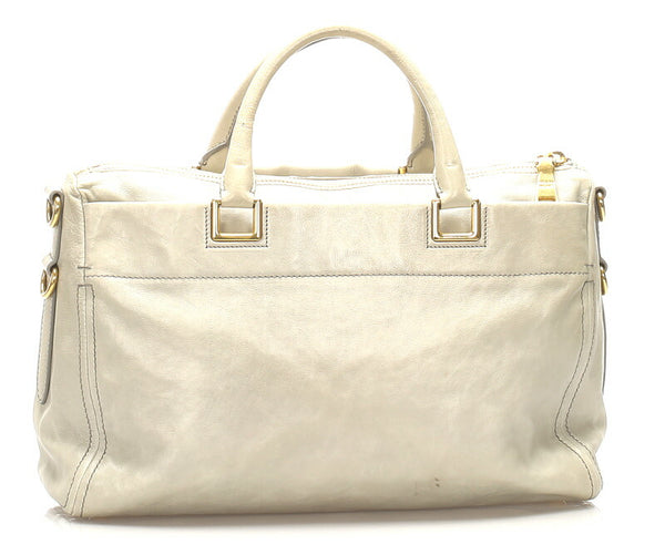 プラダ グレー レザー ショルダーバッグ レディース PRADA 中古