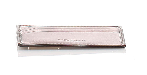 ドルチェアンドガッバーナ ブラウン ナイロン カードケース レディース DOLCE&GABBANA 中古