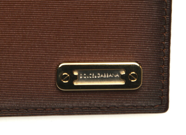ドルチェアンドガッバーナ ブラウン ナイロン カードケース レディース DOLCE&GABBANA 中古