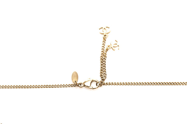 シャネル ココマーク ゴールド メッキ ネックレス レディース CHANEL 中古