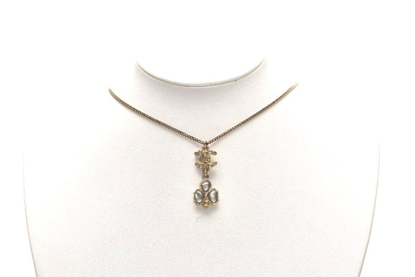 シャネル ココマーク ゴールド メッキ ネックレス レディース CHANEL 中古