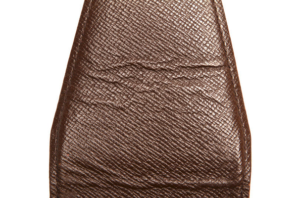 ルイ ヴィトン ダミエ N63024 ブラウン PVC レザー シガレットケース レディース LOUIS VUITTON 中古