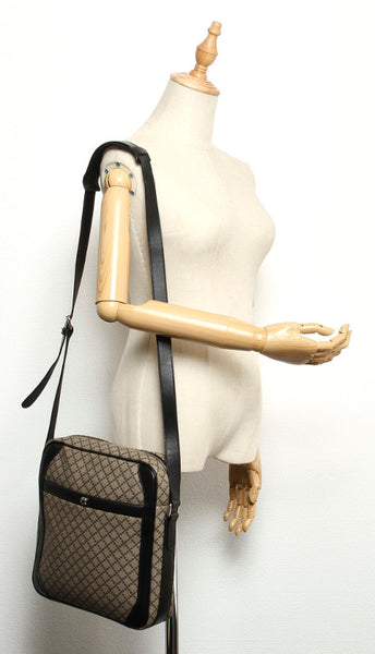 グッチ ディアマンテ 268159 ブラウン PVC レザー 斜め掛け ショルダーバッグ レディース GUCCI 中古