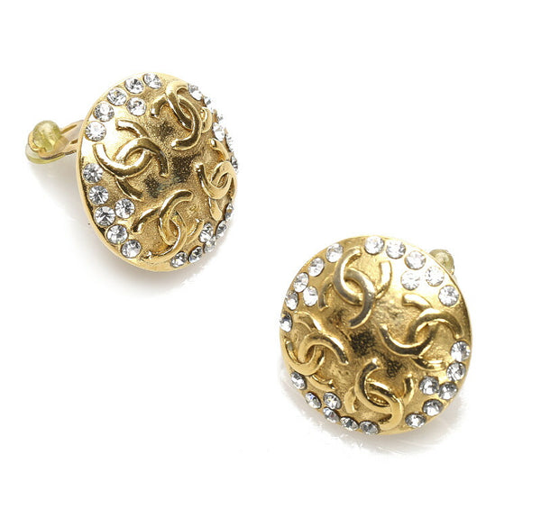 シャネル ゴールド メッキ イヤリング レディース CHANEL 中古