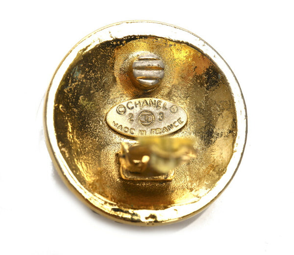 シャネル ゴールド メッキ イヤリング レディース CHANEL 中古