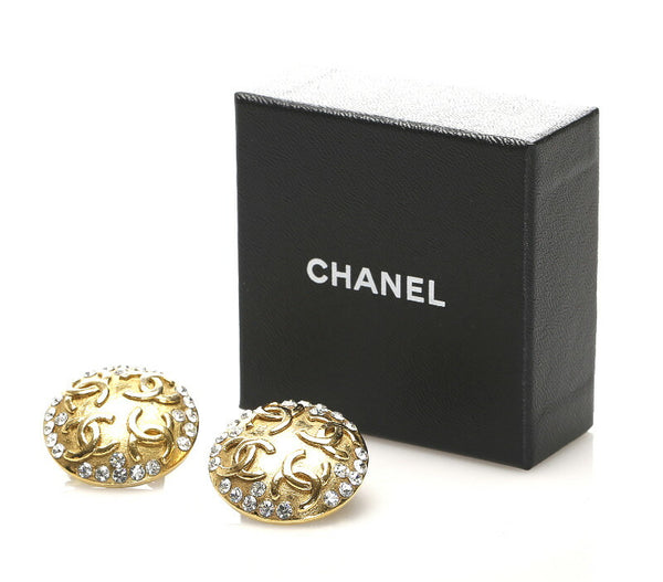 シャネル ゴールド メッキ イヤリング レディース CHANEL 中古