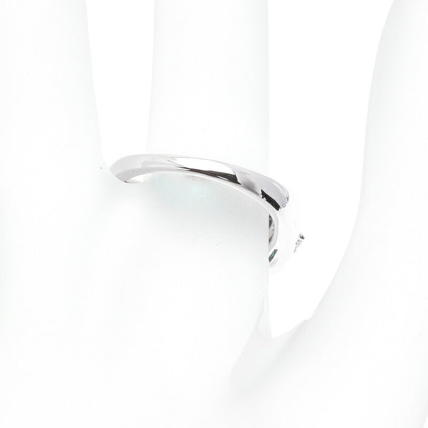 Pt900 プラチナ エメラルド1.29ct ダイヤ1.20ct リング 指輪 レディース 12号 中古