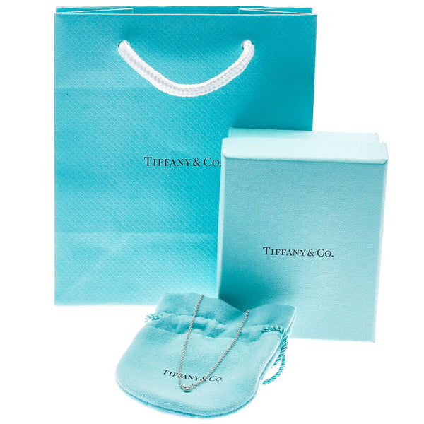 ティファニー SV925 シルバー ダイヤ バイザヤード  ネックレス レディース TIFFANY&Co. 中古
