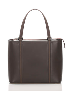 バーバリー ブラウン  レザー ハンドバッグ レディース BURBERRY 中古