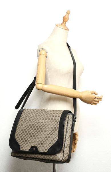 グッチ ディアマンテ 295251 ベージュ PVC レザー メッセンジャーバッグ レディース GUCCI 中古