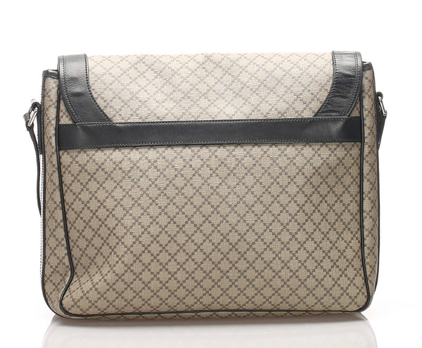 グッチ ディアマンテ 295251 ベージュ PVC レザー メッセンジャーバッグ レディース GUCCI 中古