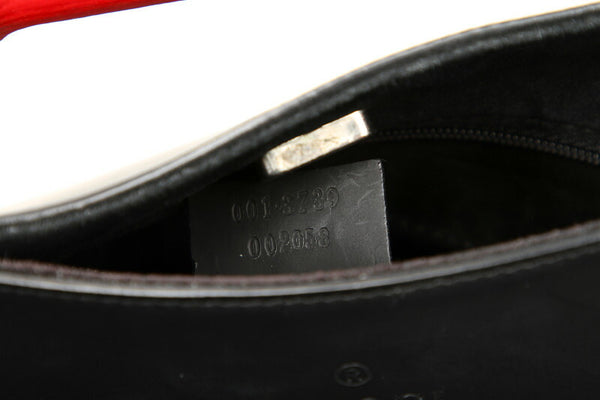 グッチ 1.3739 ブラック  レザー ショルダーバッグ レディース GUCCI 中古
