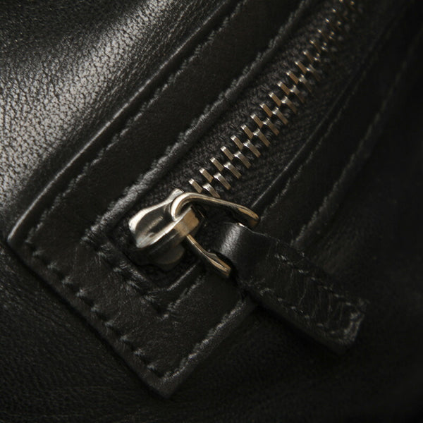 グッチ 228585 ブラック  レザー トートバッグ レディース GUCCI 中古