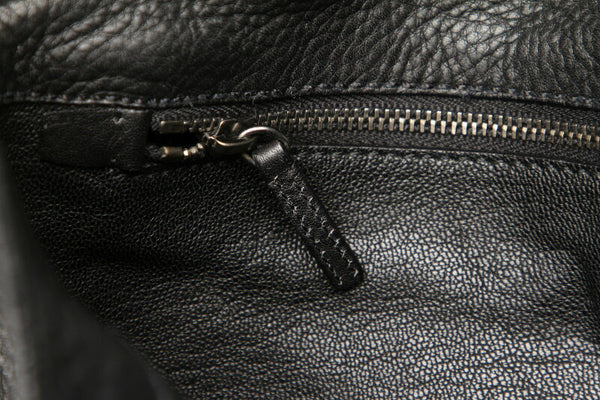 プラダ BR0648 ブラック  レザー ショルダーバッグ レディース PRADA 中古