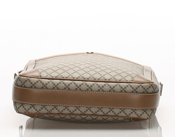 グッチ ディアマンテ 268159 ベージュ レザー ショルダーバッグ レディース GUCCI 中古