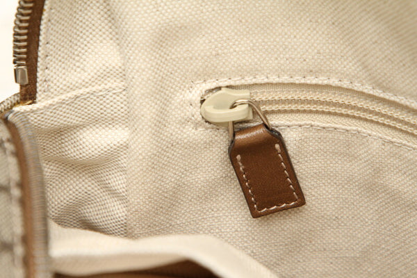 グッチ ディアマンテ 268159 ベージュ レザー ショルダーバッグ レディース GUCCI 中古