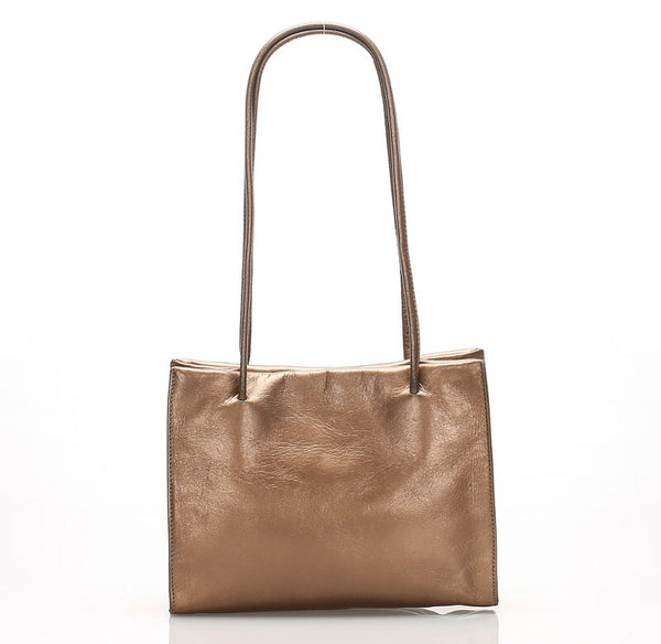 ロエベ ブラウン レザー トートバッグ レディース LOEWE 中古