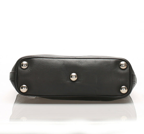 グッチ ホースビット 272392 ブラック  レザー トートバッグ レディース GUCCI 中古