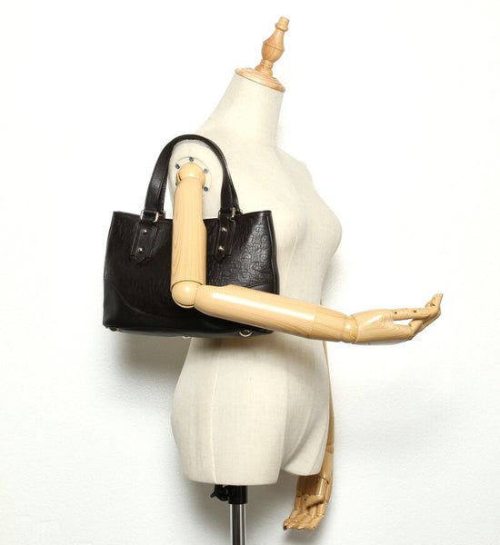 グッチ ホースビット 272392 ブラック  レザー トートバッグ レディース GUCCI 中古