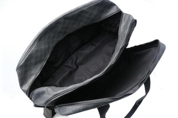 グッチ 161952 ブラック PVC ハンドバッグ ショルダーバッグ 2WAY レディース GUCCI 中古