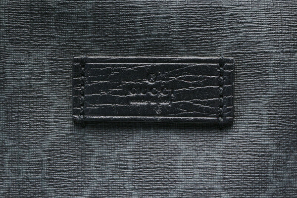 グッチ 161952 ブラック PVC ハンドバッグ ショルダーバッグ 2WAY レディース GUCCI 中古