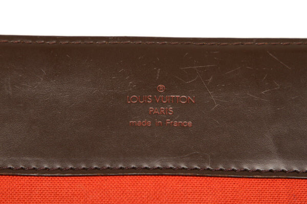 ルイ ヴィトン ダミエ ブロードウェイ Ｎ42270 ブラウン PVC レザー ハンドバッグ ショルダーバッグ 2WAY レディース LOUIS VUITTON 中古