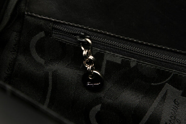 ガンチーニ DH-21 8276 ブラック  レザー トートバッグ レディース 中古