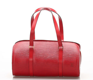 ルイ ヴィトン エピ スフロ M52227 レッド  レザー ハンドバッグ レディース LOUIS VUITTON 中古