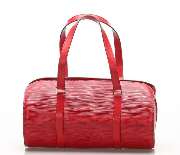 ルイ ヴィトン エピ スフロ M52227 レッド  レザー ハンドバッグ レディース LOUIS VUITTON 中古