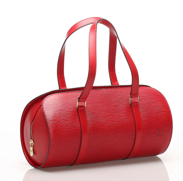 ルイ ヴィトン エピ スフロ M52227 レッド  レザー ハンドバッグ レディース LOUIS VUITTON 中古