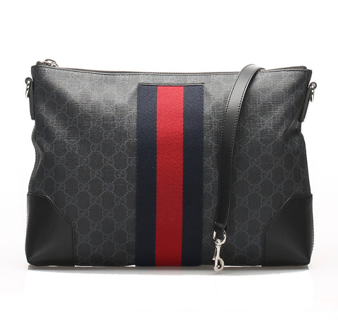 グッチ GG 474139 ブラック  PVC レザー ショルダーバッグ レディース GUCCI 中古