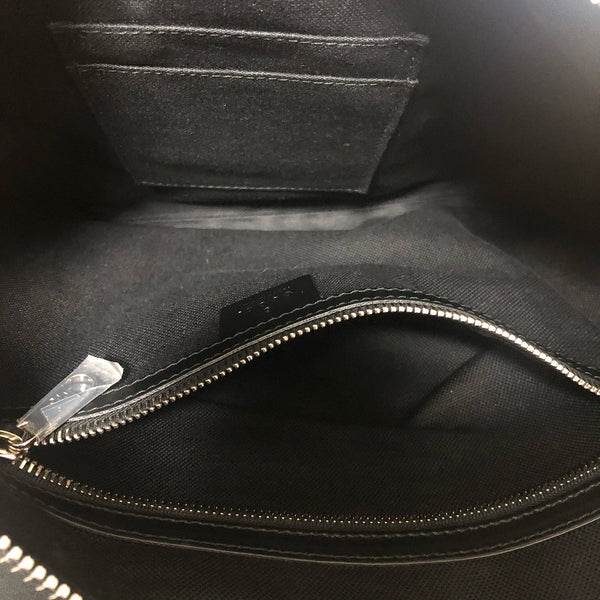 グッチ GG 474139 ブラック  PVC レザー ショルダーバッグ レディース GUCCI 中古