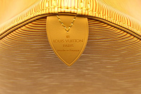ルイ ヴィトン エピ スピーディ25 M43019 イエロー レザー ハンドバッグ ショルダーバッグ 2WAY レディース LOUIS VUITTON 中古