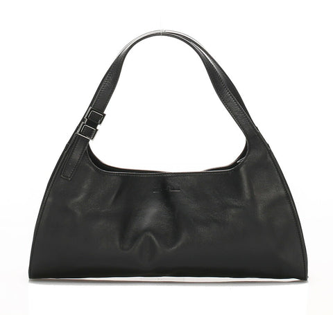 グッチ 1.4243 ブラック  レザー ハンドバッグ レディース GUCCI 中古