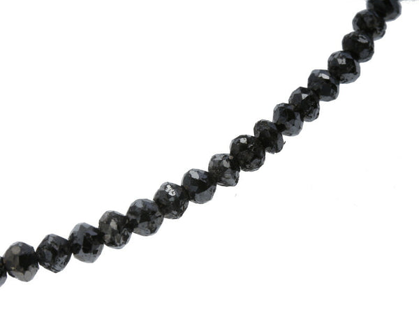 K18YG イエローゴールド ブラックダイヤ30ct ネックレス レディース 中古