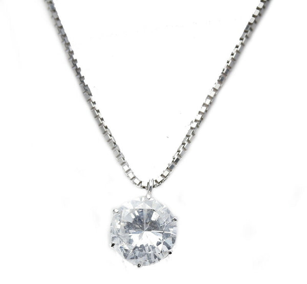 Pt900 プラチナ Pt850 プラチナ ダイヤ1.016ct ネックレス レディース 中古