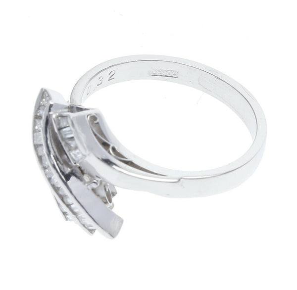 Pt900 プラチナ ダイヤ0.32ct リング 指輪 レディース 11号 中古