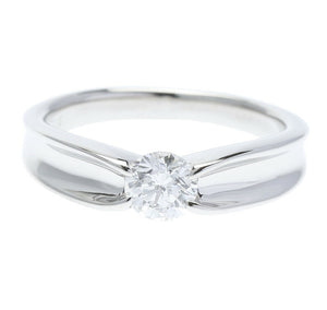 Pt900 プラチナ ダイヤ0.453ct リング 指輪 レディース 11号 中古