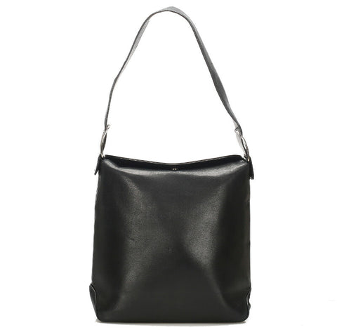 サルヴァトーレフェラガモ EE-21 8719 ブラック レザー ショルダーバッグ レディース Salvatore Ferragamo 中古