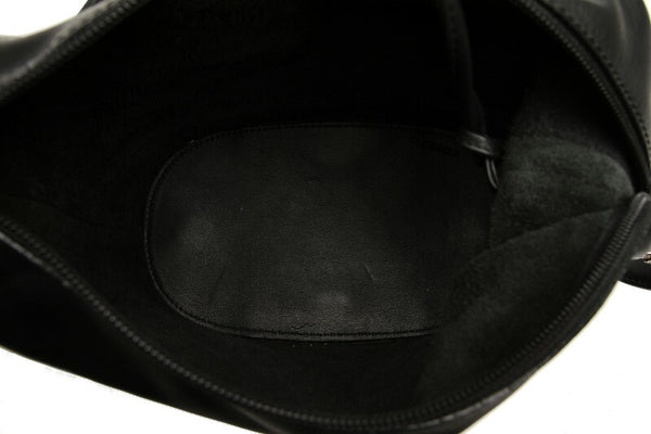ロエベ ブラック レザー 肩掛け ショルダーバッグ レディース LOEWE 中古
