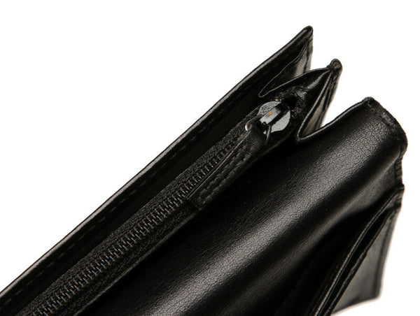 グッチ シマ 146229 ブラック 黒 レザー 長財布 メンズ GUCCI 中古