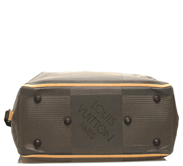 ルイ ヴィトン ダミエ ジュアン スヴラン M93015 テール ブラウン キャンバス ボストンバッグ ショルダーバッグ 2WAY ユニセックス LOUIS VUITTON 中古